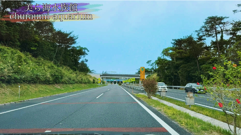沖縄自動車道、許田インターチェンジの写真